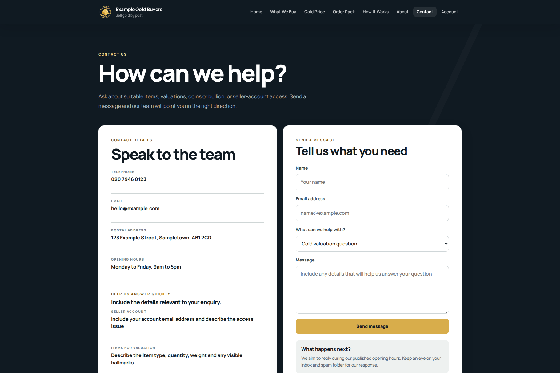 WordPress Theme for Gold Buyers and Cash-for-Gold Businesses - Image 15